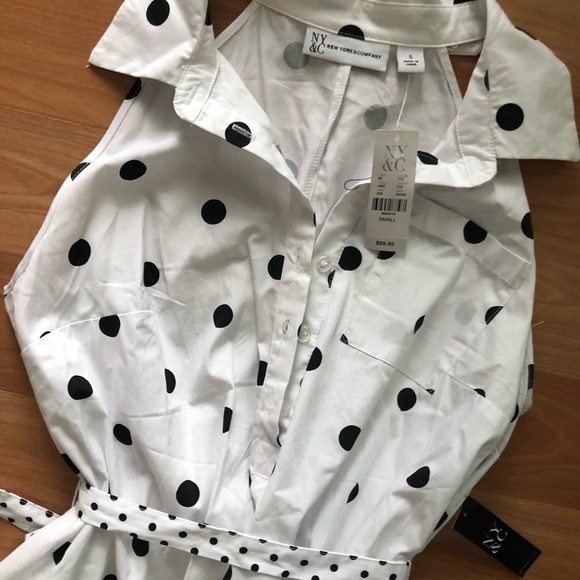 Polka Dot High Low Maxi Dress - Picture 3 of 4